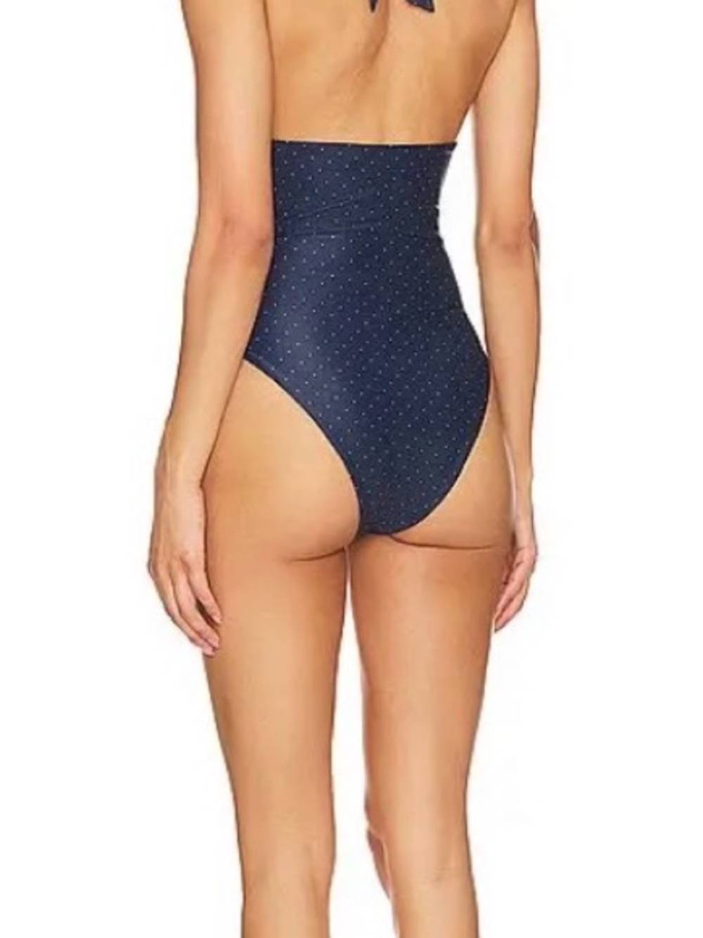 NWT House of Harlow 1960 x REVOLVE Sydney polka dot One Piece medium - Picture 2 of 6